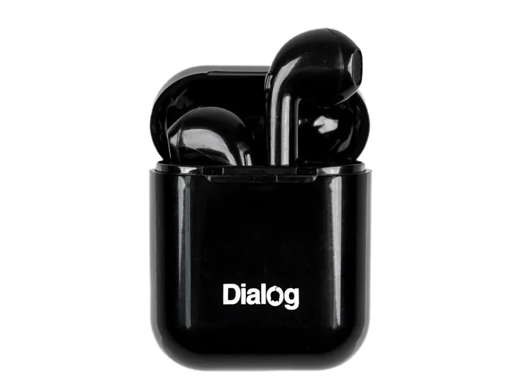 Гарнитура DIALOG ES-25BT BLACK, черная, беспроводная,с кнопкой ответа (1/100)