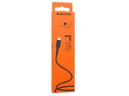 Кабель USB - микро USB Borofone BX16 Easy, 1.0м, круглый, 2.0A, ПВХ, цвет: чёрный(1/648)