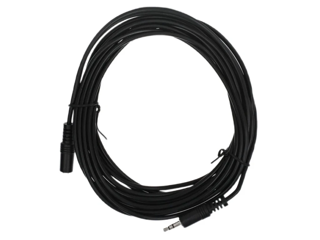 Кабель удлинительный VCOM 3.5 Jack (M) - 3.5 Jack (F), стерео, аудио, 5 м. (1/100)