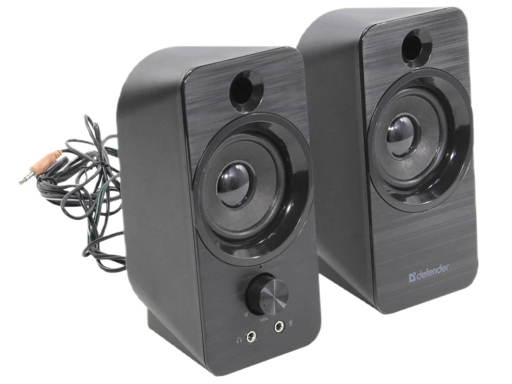 Акустическая система Defender 2.0 SPK-190 черный, 8 Вт, питание от USB (1/24)