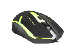 Мышь DEFENDER Hit MB-601, USB, 7 цветов, 4 кнопки, 800-1200dpi, черный, игровая (1/40)