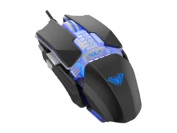 Мышь игровая AULA H508, подсветка 7 цветов, 7 кн., (сменные панели),6400 dpi,кабель 1,8м (1/40)