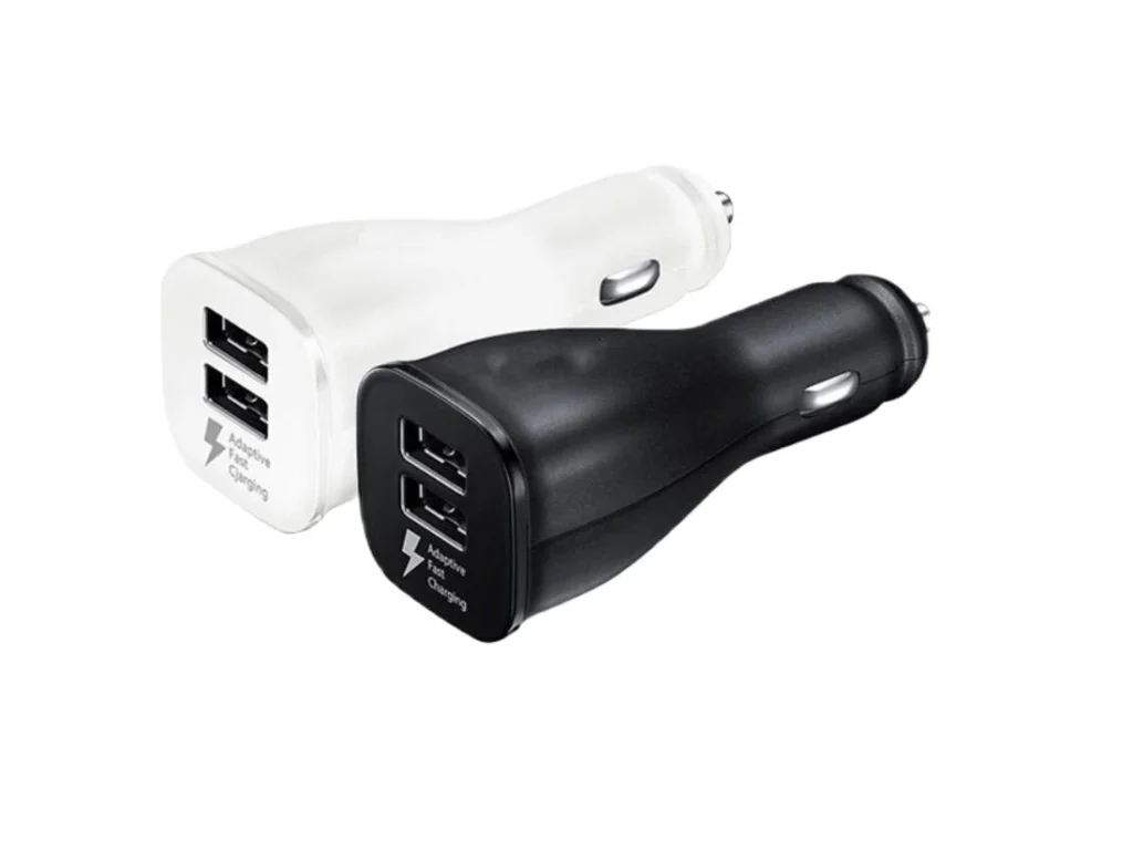 Адаптер АЗУ ( 12V ----> 2*USB ) 2,0Ah Lider Mobile ( P2000 ) длинная /50