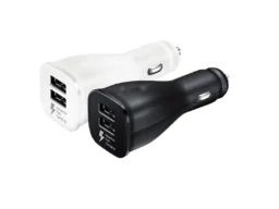 Адаптер АЗУ ( 12V ----> 2*USB ) 2,0Ah Lider Mobile ( P2000 ) длинная /50