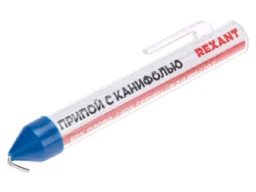 Припой с канифолью REXANT, 20 г, Ø2.0 мм, (олово 60%, свинец 40%), колба (20/600)