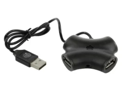 HUB CBR USB-концентратор CH-100 черный 4 порта, USB 2.0 (1/250)