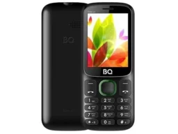 Мобильный телефон BQ 2440 Step L+ Black+Green