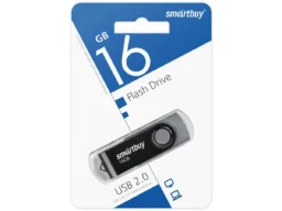 USB 16GB Smart Buy Twist чёрный