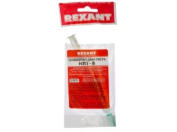 Паста теплопроводная КПТ-8 REXANT, шприц, 2 мл (10/750)