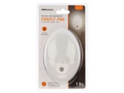 Ночник светодиодный PROсonnect FIREFLY-PRO с датчиком «день-ночь», белое свечение (1/60)