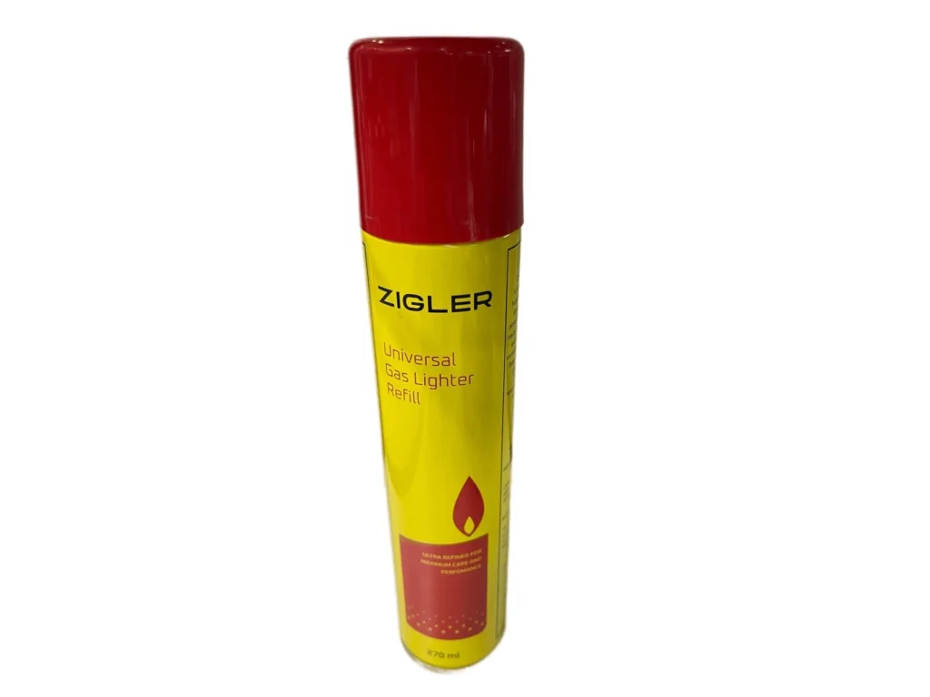 Газ для зажигалок ZIGLER 270мл. /24шт.