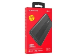 Акк.внешн. Borofone BJ13, Sage, 10000mAh, дисплей,2 USB выхода, Type-C, QC3.0,PD, 3.0A, чёрный(1/37)