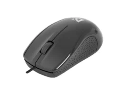 Мышь DEFENDER Optimum MB-160, USB, проводная, 3 кнопки, черный, длина кабеля 1,5 м. (1/40)
