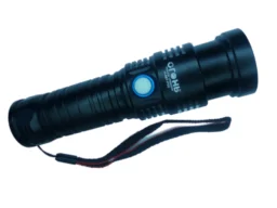 Фонарь в руку 697 (P-50, Аккум. 1*18650 или 3*ААА, micro-USB, фокус)