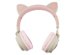 Наушники полноразмерные HOCO W27 Cat Ear, bluetooth, цвет: серый (1/30)