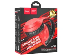 Наушники полноразмерные HOCO W30 Fun, Bluetooth, 300 мАч, красный(1/30)