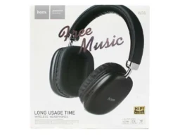 Наушники полноразмерные HOCO W35 bluetooth 5.3, AUX, цвет: чёрный (1/40)