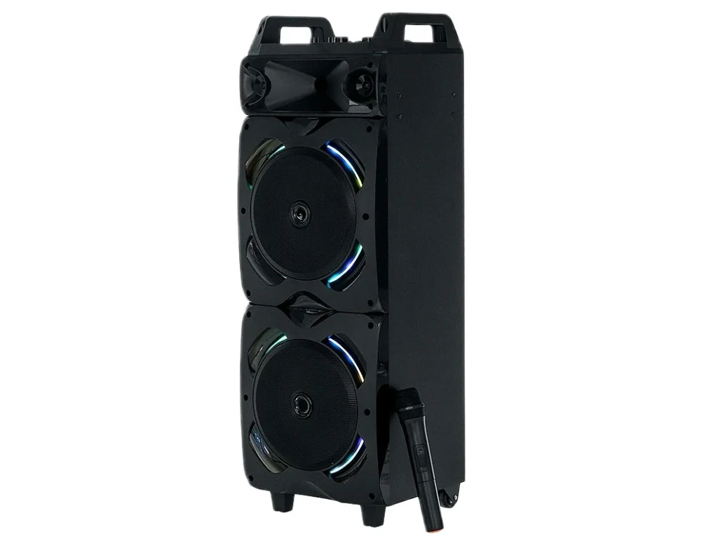 Акустическая колонка Dialog Oscar AO-220, 100W RMS, Караоке с беспр.микр, BT+FM+USB+SD+GT вход