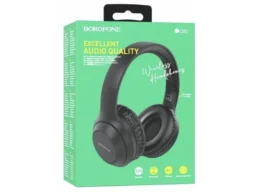 Наушники полноразмерные Borofone BO20 Player, беспроводные, bluetooth 5.3, AUX, цвет: чёрный (1/60)