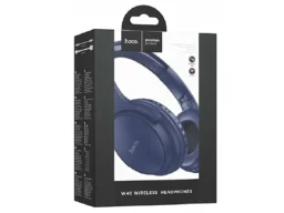Наушники полноразмерные HOCO W40 Mighty, Bluetooth, 200 мАч, синий (1/60)