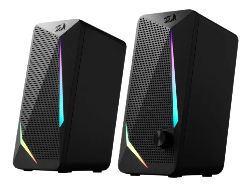 Акустическая 2.0 система REDRAGON Waltz USB + 3.5 jack, RGB, 6 Вт. (1/20)