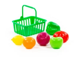Полесье / Набор продуктов №13 с корзинкой (7 элементов) (в пакете) /32
