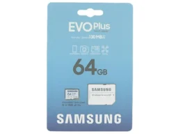 MicroSD 64GB Samsung Class 10 Evo Plus U1 (R/W 130 MB/s) + SD адаптер