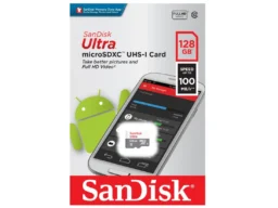 MicroSD 128GB SanDisk Class 10 Ultra UHS-I (100 Mb/s) без адаптера