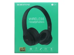 Наушники полноразмерные Borofone BO4 Charming rhyme, беспроводные, bluetooth, цвет: чёрный (1/12/36)