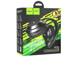 Наушники полноразмерные HOCO W30 Fun, Bluetooth, 300 мАч, черный(1/30)