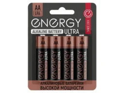 Элемент питания Energy Ultra LR6/4B (АА) (4/40/320)
