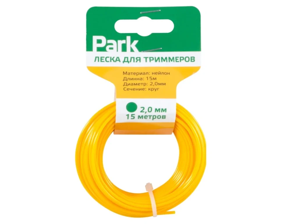 Леска для триммеров Park 2,0мм, 15м, круг. (1/55)
