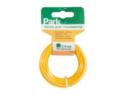 Леска для триммеров Park 2,4мм, 15м, квадрат (1/45)