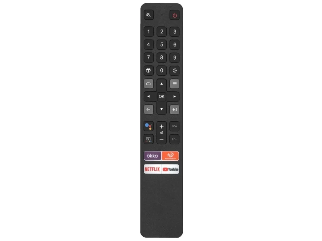 TCL RC901V FMR8 ic ( VOICE ) LED TV С ГОЛОСОВОЙ ФУНКЦИЕЙ ОККО , YOUTUBE , КИНОПОИСК, NETFLIX