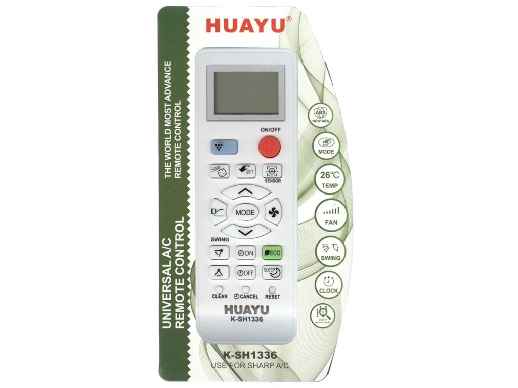 SHARP K-SH1336 универсальный пульт для кондиционеров SHARP