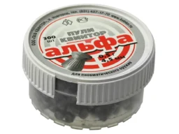 Пневмат. Пули для певм. АЛЬФА 0,5гр. банка 300шт.