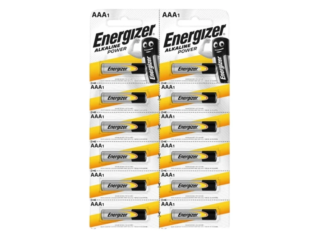 Элемент питания ENERGIZER LR03 Power отрывной 1*12 (12 бл) (12/120)