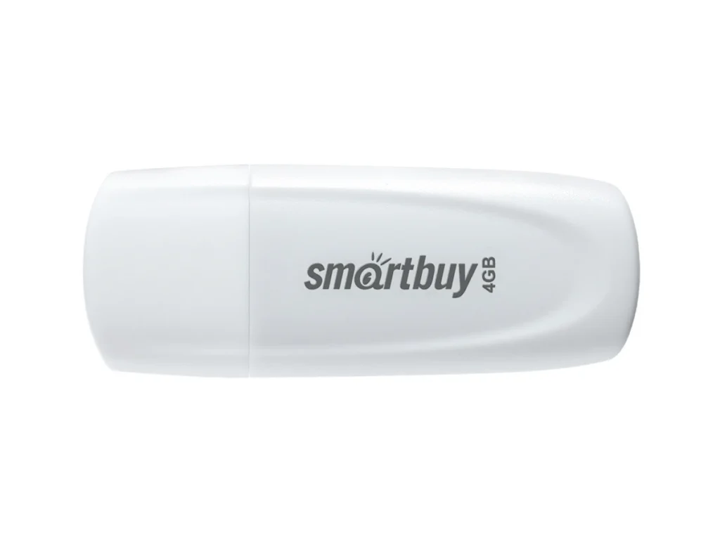 USB 4GB Smart Buy Scout белый