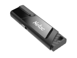 USB 3.0 64GB Netac U336 с аппаратной защитой от записи (защита от вирусов) чёрный