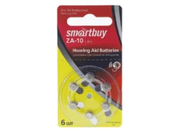 Элемент питания SMARTBUY ZA 10 BL6 (60/3000) (SBZA-A10-6B)