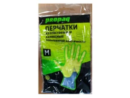Перчатки хоз. Латексные M, Желтые/30гр (1/12/240)