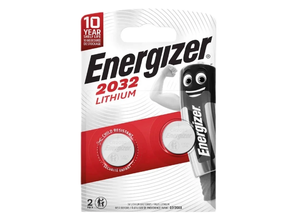 Элемент питания ENERGIZER CR 2032 Lithium (2бл) (20/280)
