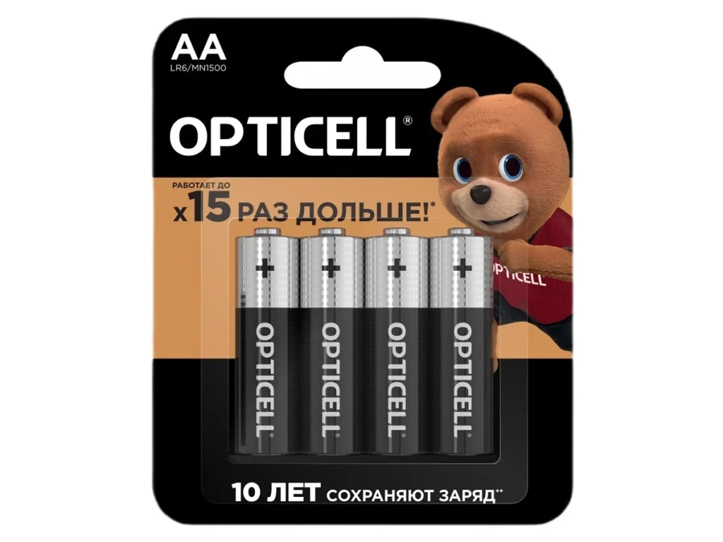 Элемент питания OPTICELL BASIC LR6 BL4 (4/48/192)