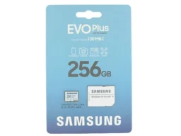 MicroSDXC 256GB Samsung Class 10 Evo Plus U3 (R/W 130 MB/s) + SD адаптер