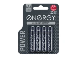 Элемент питания Energy Power LR03/4B (ААА) (4/48/576)