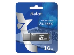 USB 3.0 16GB Netac U336 с аппаратной защитой от записи (защита от вирусов) чёрный
