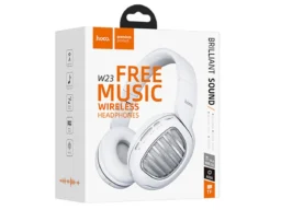 Наушники полноразмерные HOCO W23 Brilliant sound, bluetooth, цвет: белый(1/30)