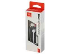 Проводные внутриканальные наушники JBL T110 белые (1/40)
