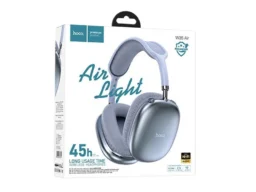 Наушники полноразмерные HOCO W35 Air Triumph, bluetooth 5.3, AUX, цвет: синий (1/40)