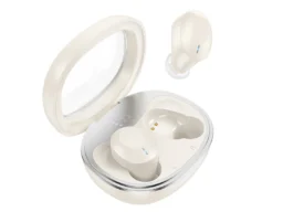 Наушники внутриканальные HOCO EQ3 Smart, пластик, bluetooth 5.3, микрофон, цвет: кремовый (1/14/140
